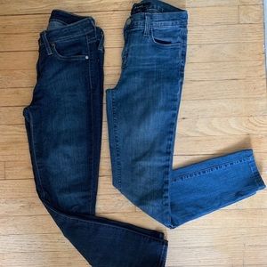 2 denim bundle J Brand and Just Black 25